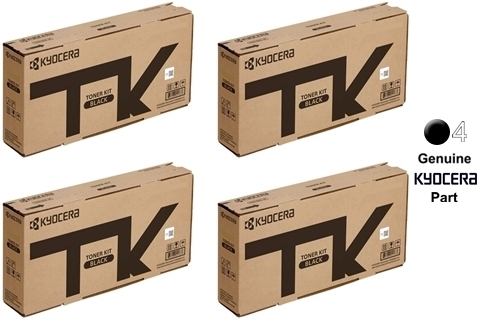 OEM Kyocera TK-6117, 1T02P10US0 Toner Cartridge, Pack (black), 15000-page,  Use in ECOSYS M4125idn M4132idn